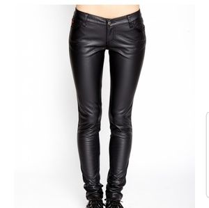 Faux leather TRIPP pants